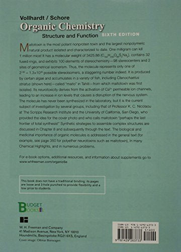 Organic Chemistry Structure And Function