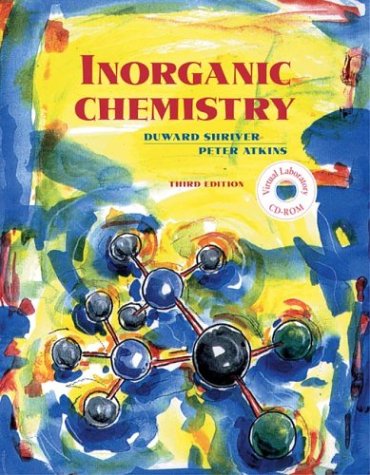 Inorganic Chemistry, Third Edition w/CD Shriver, Duward and Atkins, Peter