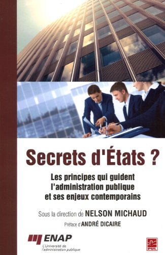 Secrets d'Etats ? (French Edition) Michaud, Nelson