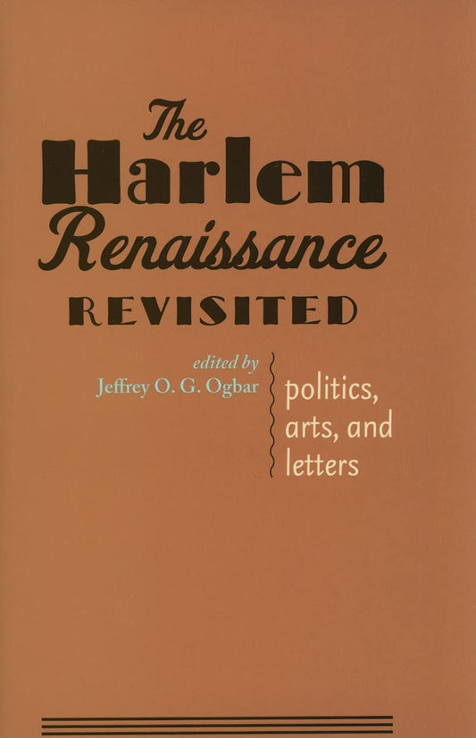 The Harlem Renaissance Revisited Politics