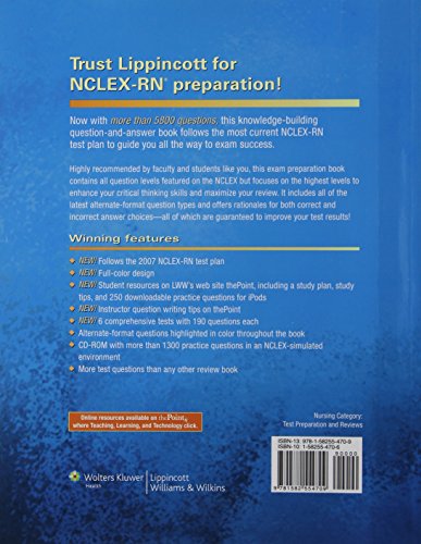 Lippincott's Q A Review For Nclex Rn