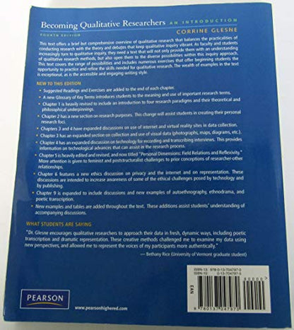 Becoming Qualitative Researchers An Introduction