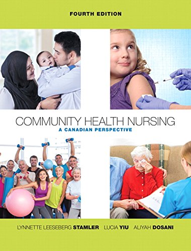 Community Health Nursing A Canadian Perspective