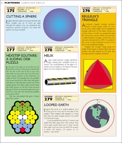 1,000 Playthinks: Puzzles, Paradoxes, Illusions & Games Moscovich, Ivan and Stewart, Ian