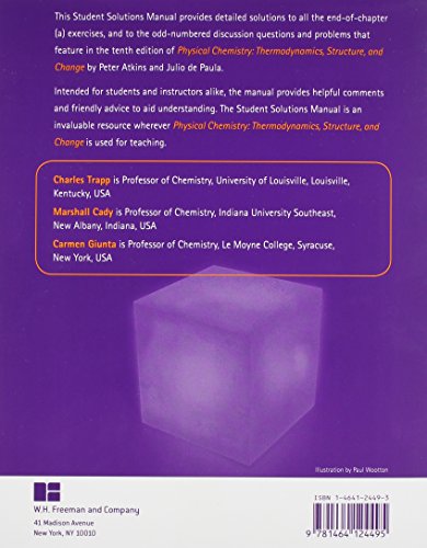 Physical Chemistry Thermodynamics