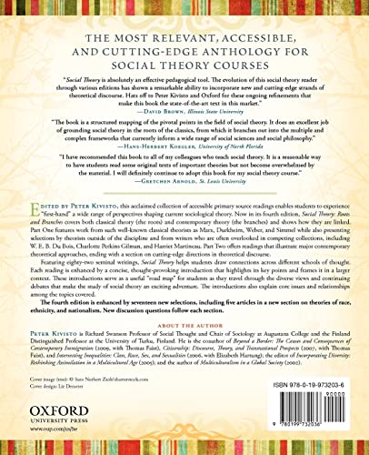 Social Theory Roots And Branches