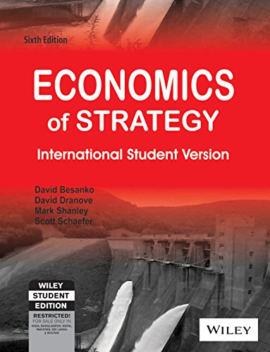 Economics of Strategy [Paperback] DAVID BESANKO