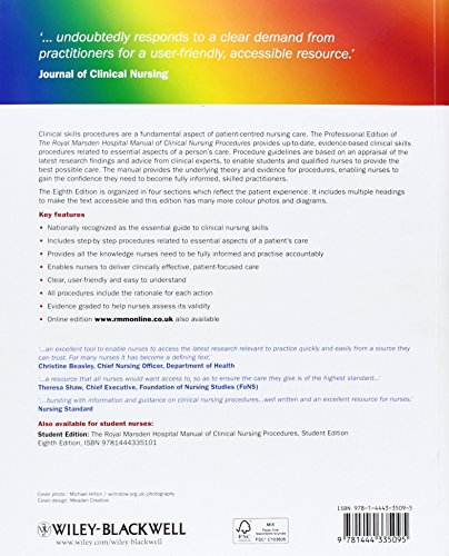 The Royal Marsden Hospital Manual Of Clinical Nursing Procedures