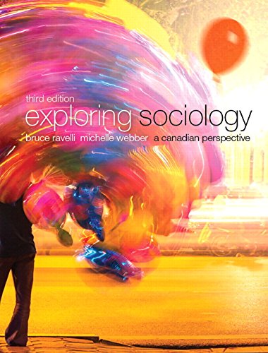 Exploring Sociology A Canadian Perspective