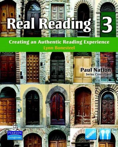 REAL READING 3 STBK W / AUDIO CD 714443 [Paperback] Bonesteel, Lynn