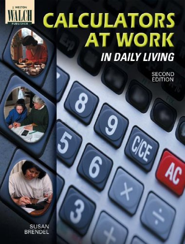 Calculators At Work In Daily Living