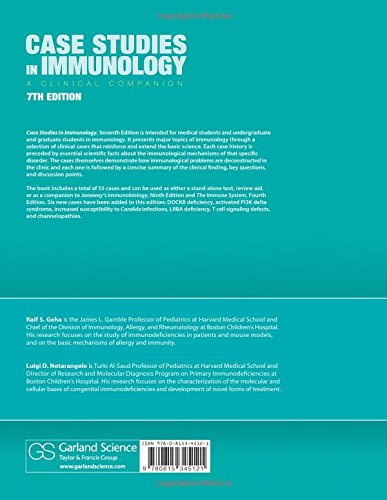 Case Studies In Immunology A Clinical Companion