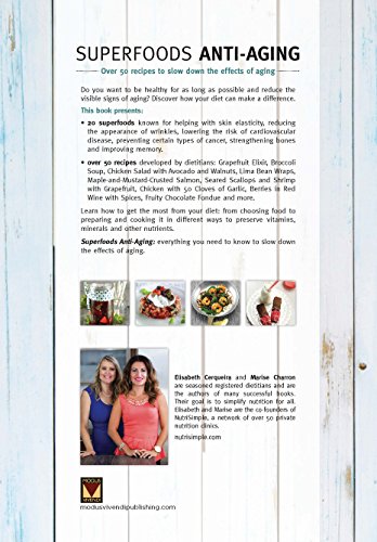 Superfoods Anti-aging Elisabeth Cerqueira and Marise Charron