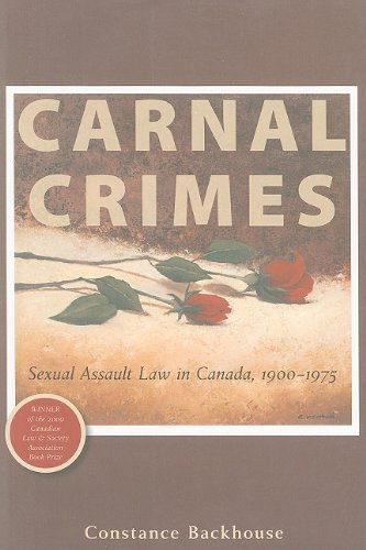 Carnal Crimes Sexual Assault Law In Canada