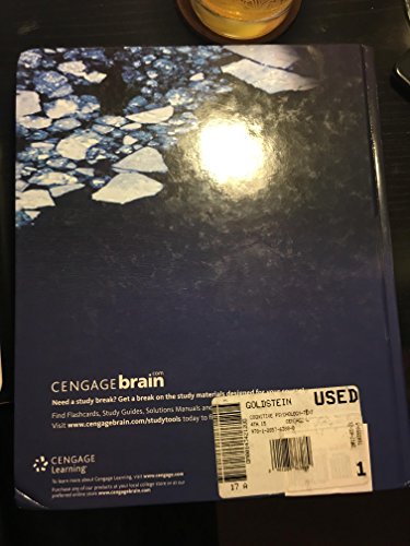 Cognitive Psychology: Connecting Mind, Research and Everyday Experience Goldstein, E. Bruce