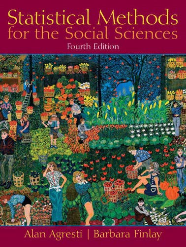 Statistical Methods For The Social Sciences