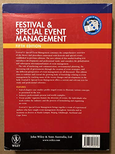 Festival And Special Event Management