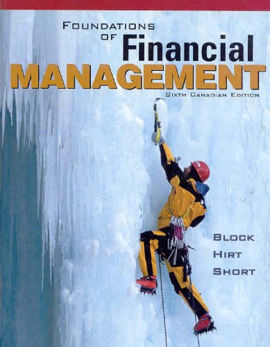 Foundations Of Financial Management