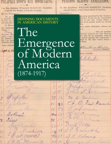 The Emergence of Modern America 1874-1917: Print Purchase Includes Free Online Access (Defining Documents in American History) [Hardcover] Michael Shally-Jensen, Ph.D.