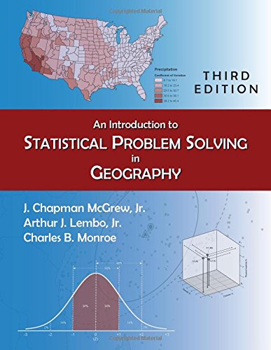 An Introduction To Statistical Problem Solving In Geography