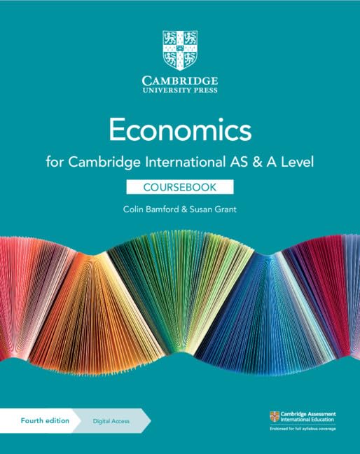 Cambridge International As & A Level Economics Cours