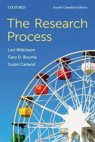 The Research Process Fourth Canadian Edition