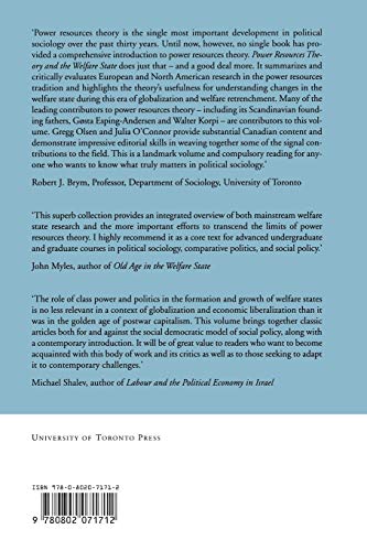 Power Resource Theory And The Welfare State A Critical Approach