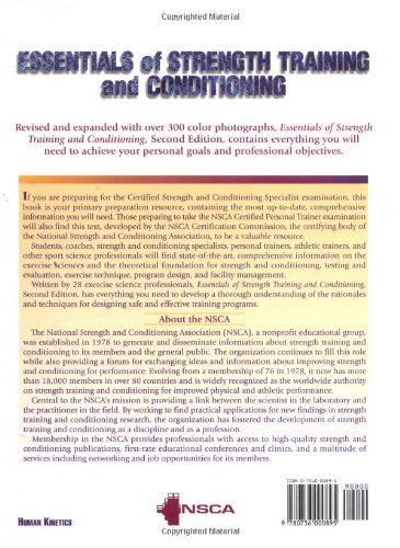 Essentials Of Strength And Conditioning