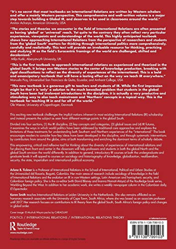 International Relations from the Global South (Worlding Beyond the West) [Paperback] Tickner, Arlene B.