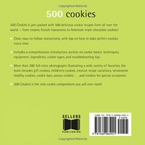 500 Cookies The Only Cookie Compendium You'll Ever Need