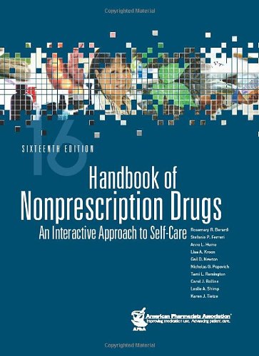 Handbook Of Nonprescription Drugs An Interactive Approach To Self Care