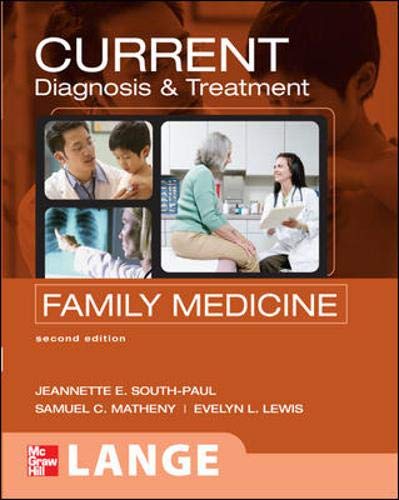 Current Diagnosis & Treatment In Family Medicine