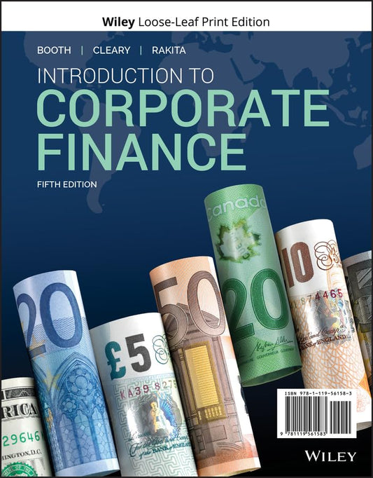 Introduction To Corporate Finance