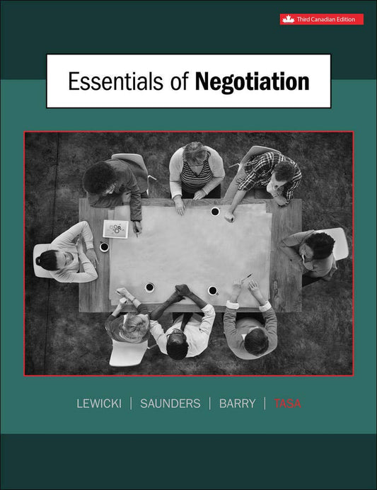 Essentials Of Negotiation