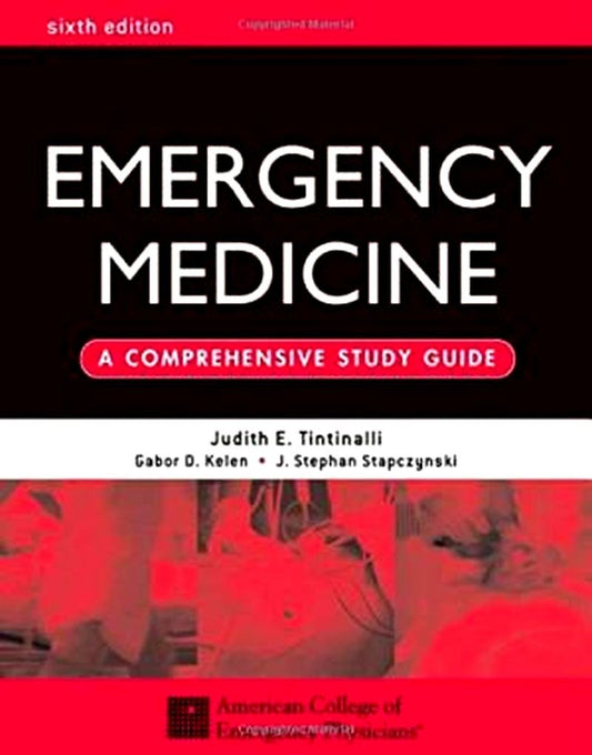 Emergency Medicine A Comprehensive Study Guide