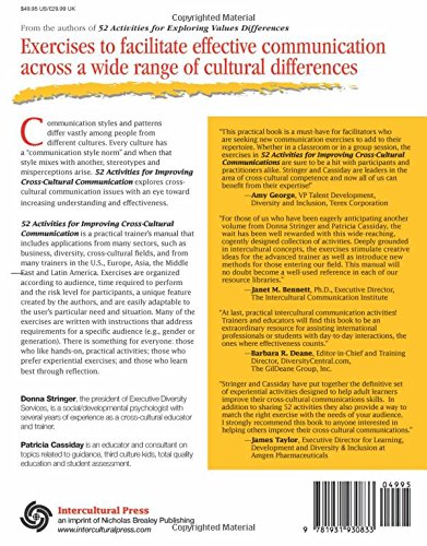 52 Activities For Improving Cross Cultural Communication