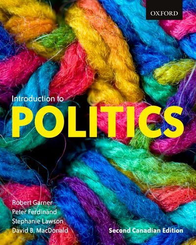 Introduction To Politics Second Canadian Edition