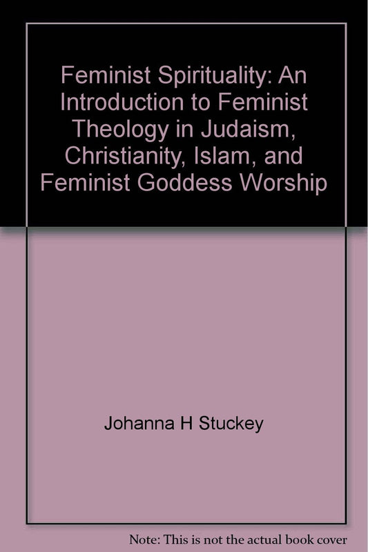 Feminist Spirituality An Introduction To Feminist Theology In Judaism