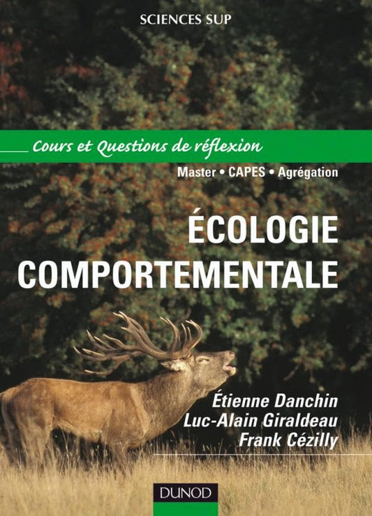 Ecologie Comportementale  Cours Et Questions De Reflexion