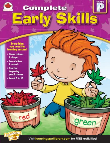 Early Skills, Grade PK: Canadian Edition (Complete) [Paperback] Carson-Dellosa Publishing