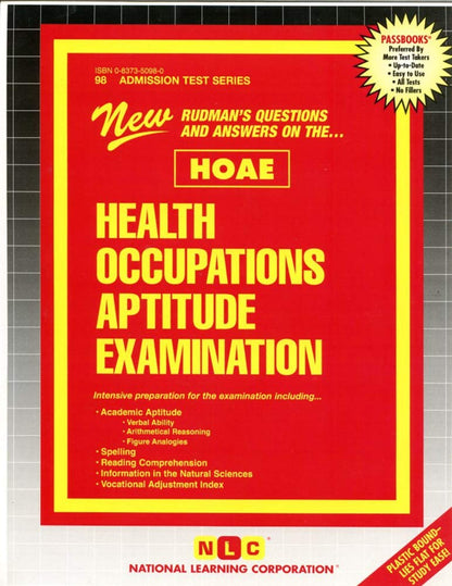 Health Occupations Aptitude Examination