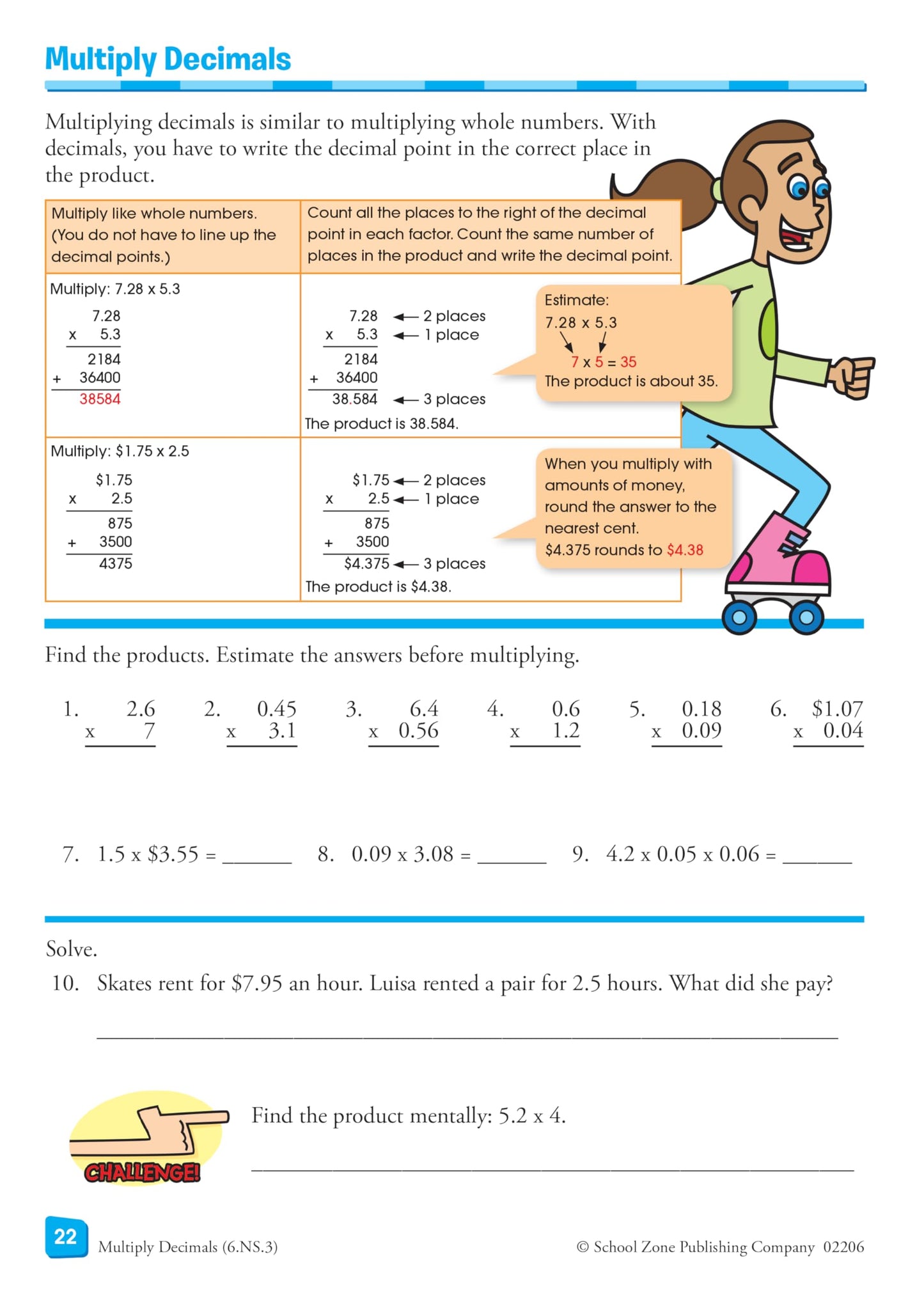 School Zone   Math Basics