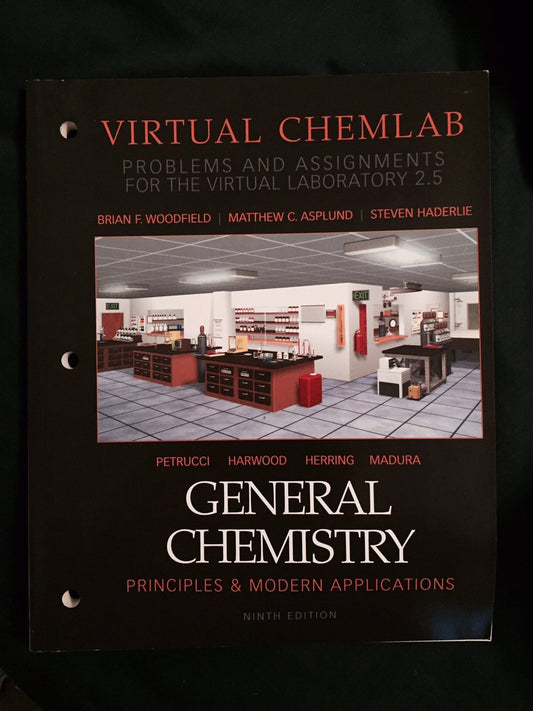 Virtual Chemlab General Chemistry