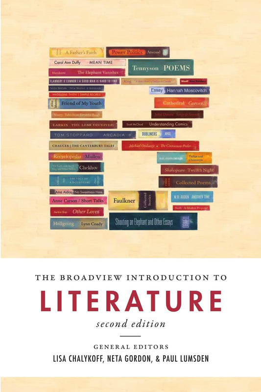 The Broadview Introduction To Literature   Second Edition