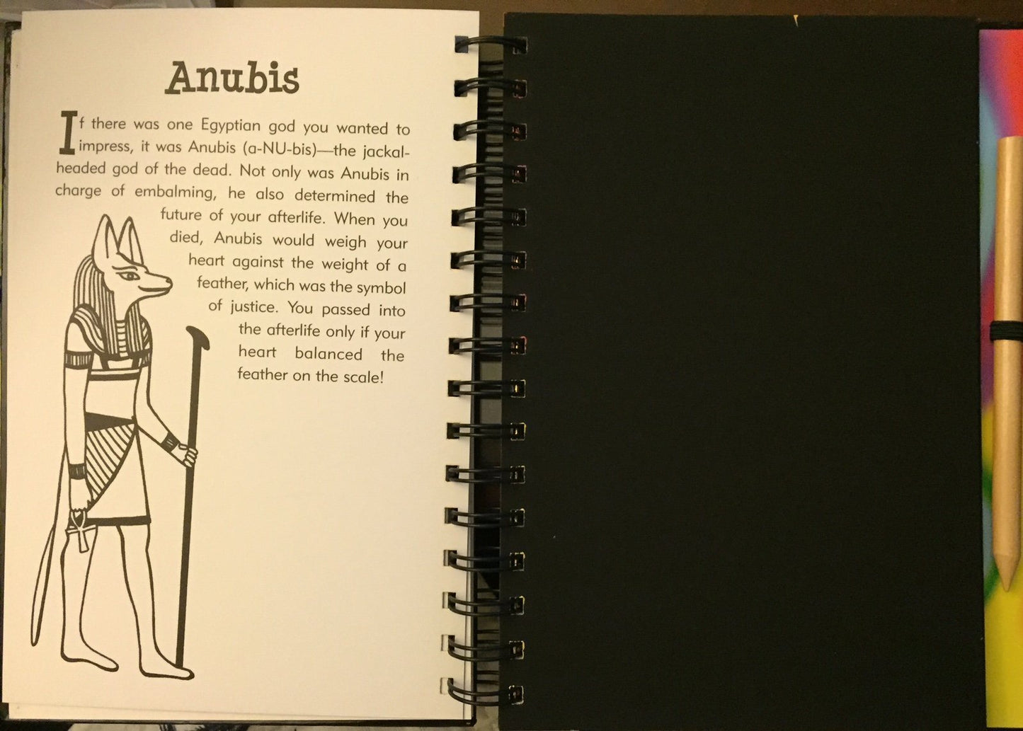 Ancient Egypt Scratch & Sketch An Art Activity Book For Inquisitive Artists And Archaelogists Of All Ages