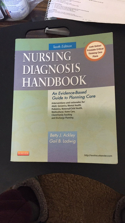 Nursing Diagnosis Handbook An Evidence Based Guide To Planning Care