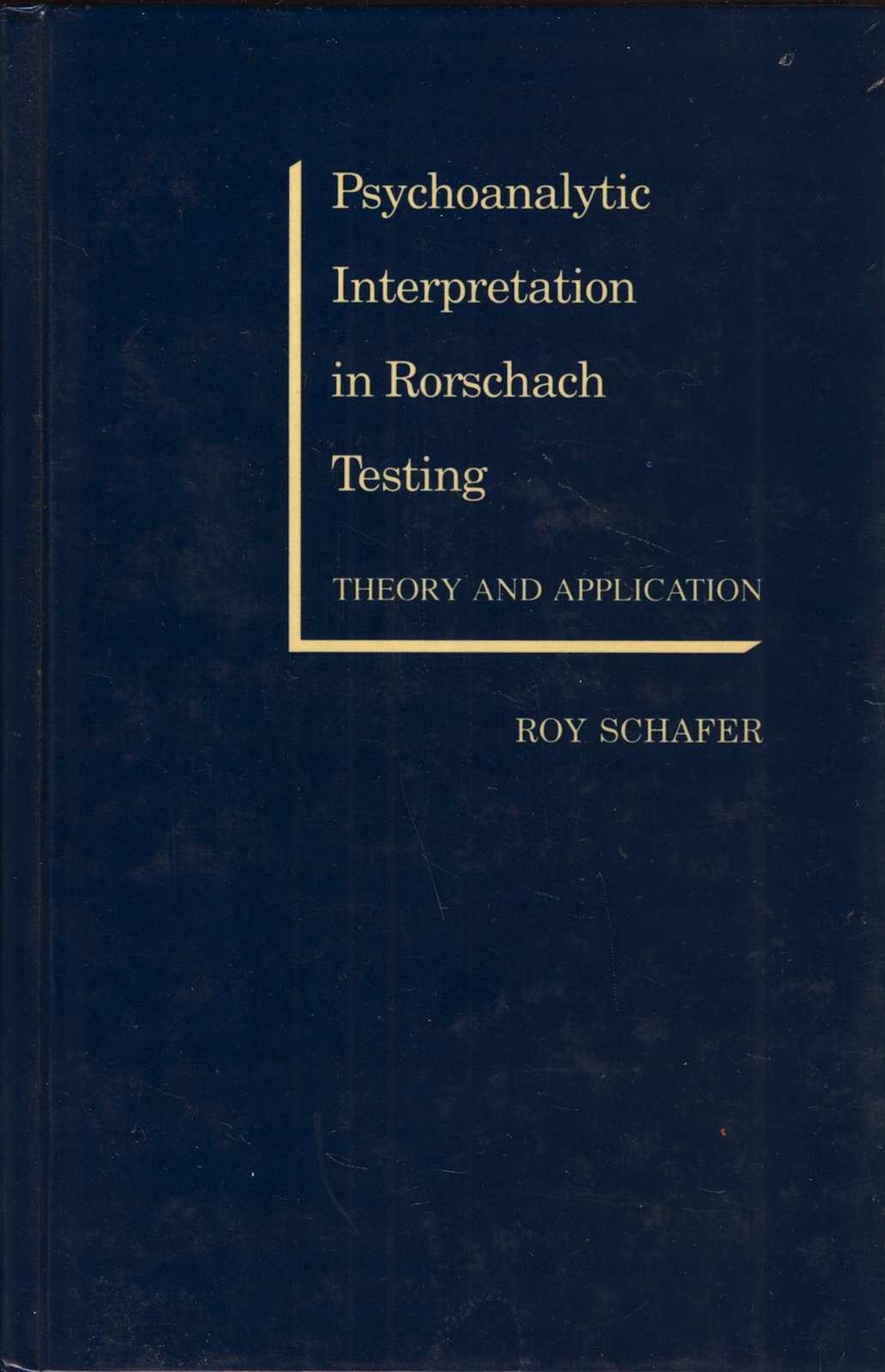 Psychoanalytic Interpretation In Rorschach Testing