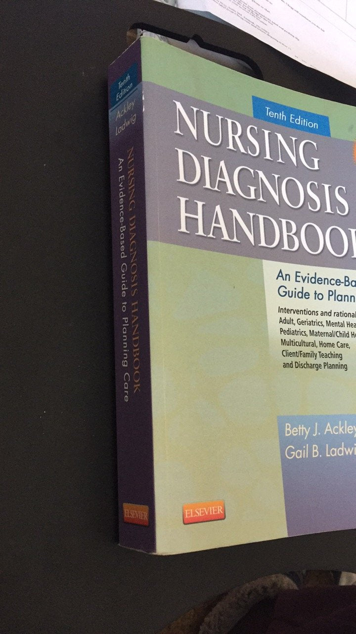 Nursing Diagnosis Handbook An Evidence Based Guide To Planning Care