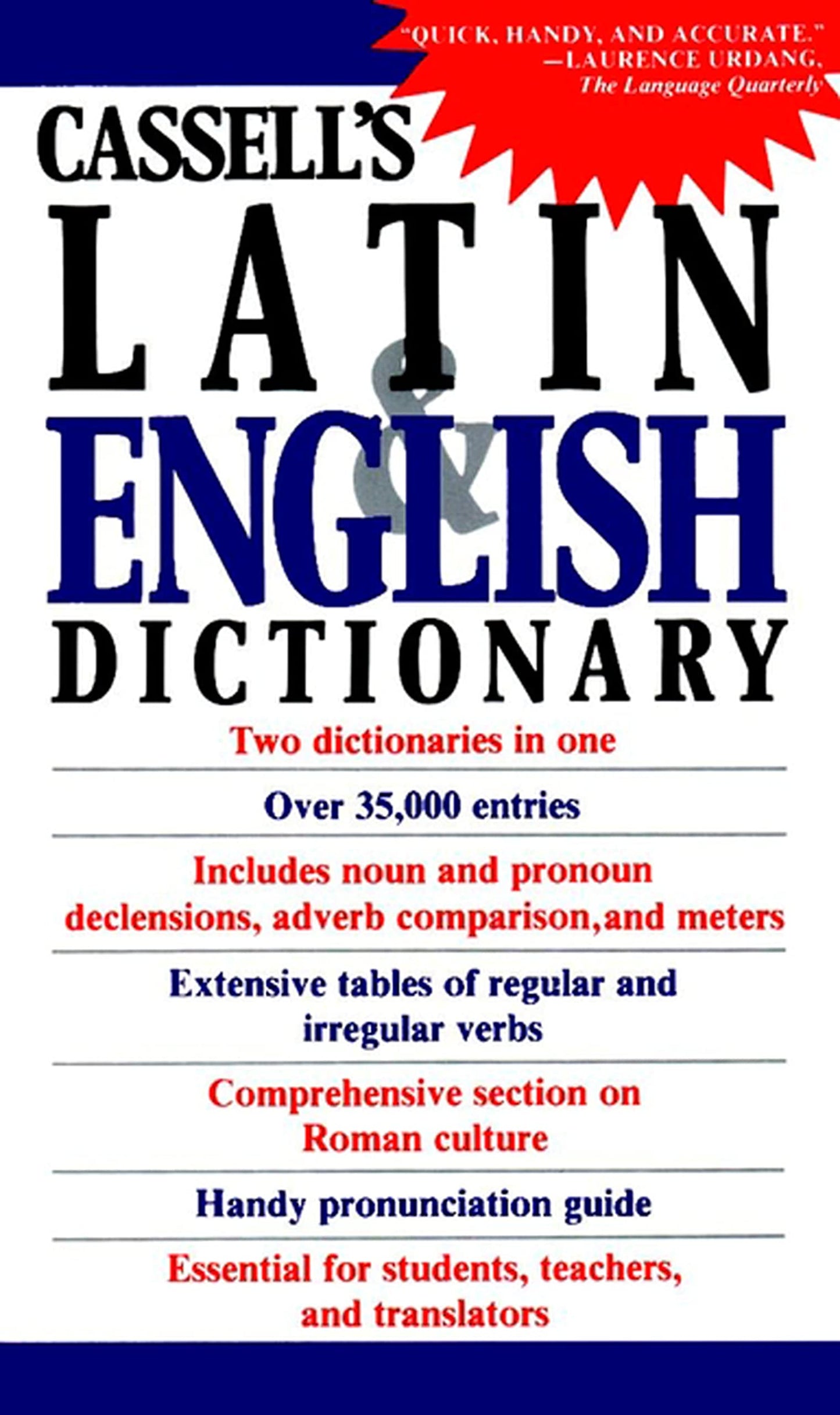 Cassell's Concise Latin English