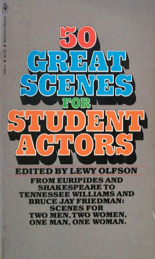 50 Great Scenes For Student Actors